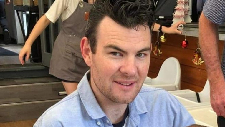 Nicholas Peter Stacey is seen in a photo posted to a fundraising site.