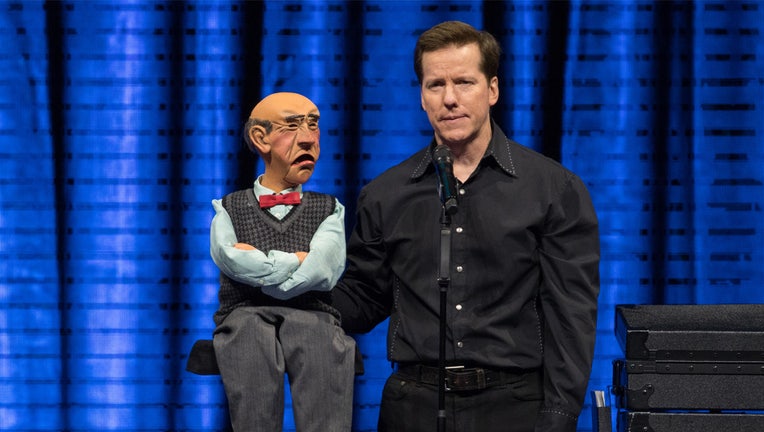 AUSTIN, TEXAS - FEBRUARY 15: Comedian/ventriloquist Jeff Dunham performs onstage during the 'Passively Aggressive Tour' at the Frank Erwin Center on February 15, 2019 in Austin, Texas. (Photo by Rick Kern/WireImage)
