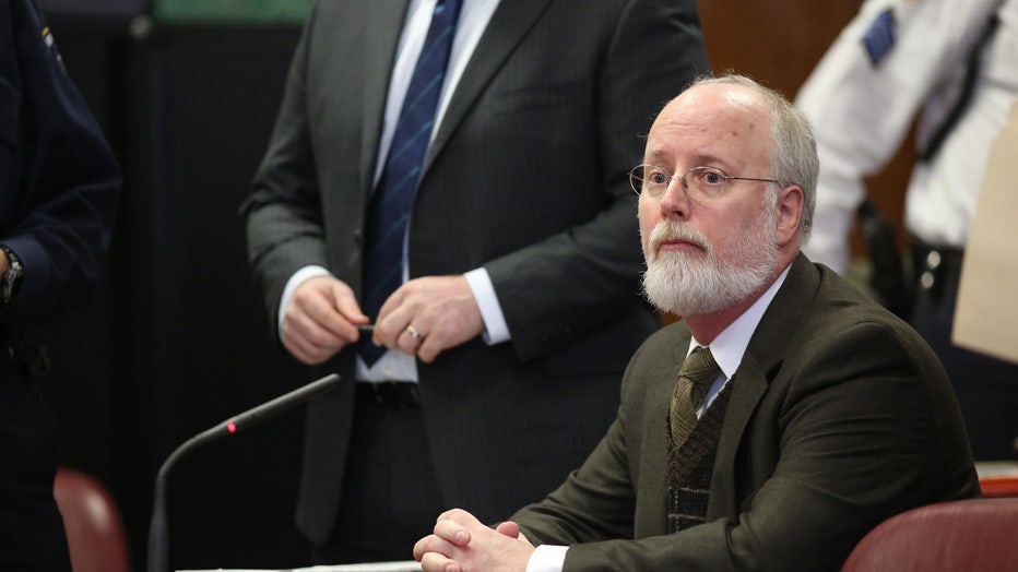 Robert Hadden, a gynecologist accused of sexually abusing patients, is seen in Manhattan Supreme Court on Feb. 23, 2016 in New York. (Alec Tabak/New York Daily News/Tribune News Service via Getty Images)