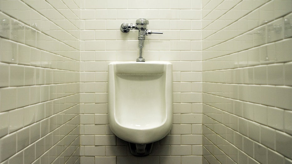 UNITED STATES - 2007/07/25: Urinal in men's restroom. (Photo by John Greim/LightRocket via Getty Images)