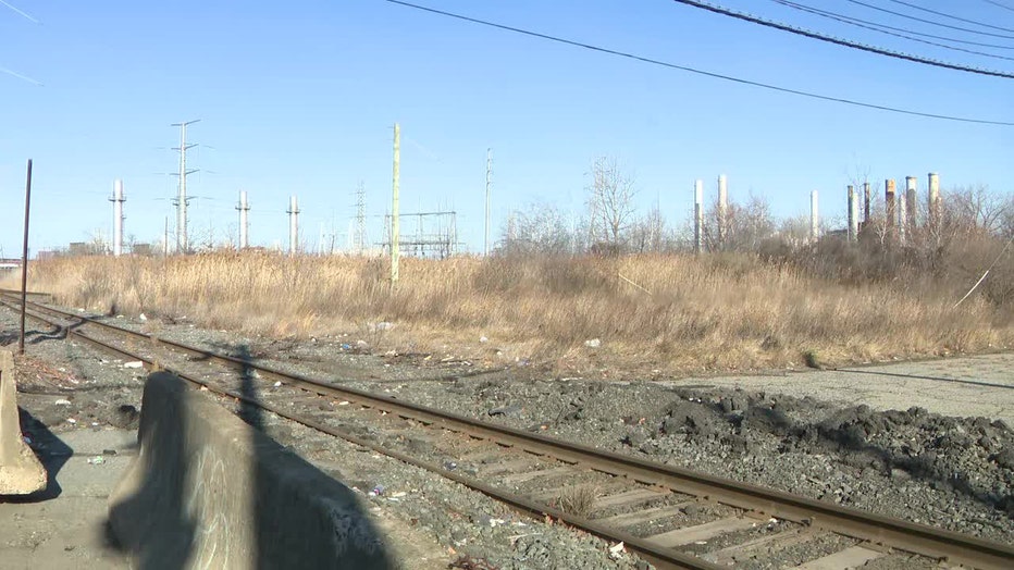 The body of Luz Hernandez was found in this area of Kearny, N.J.