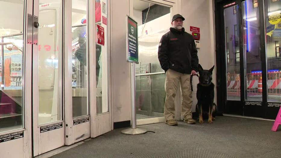 K9s are being used to fight shoplifters in Manhattan