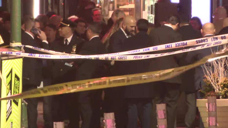 A man was fatally shot in Manhattan on Thursday evening.