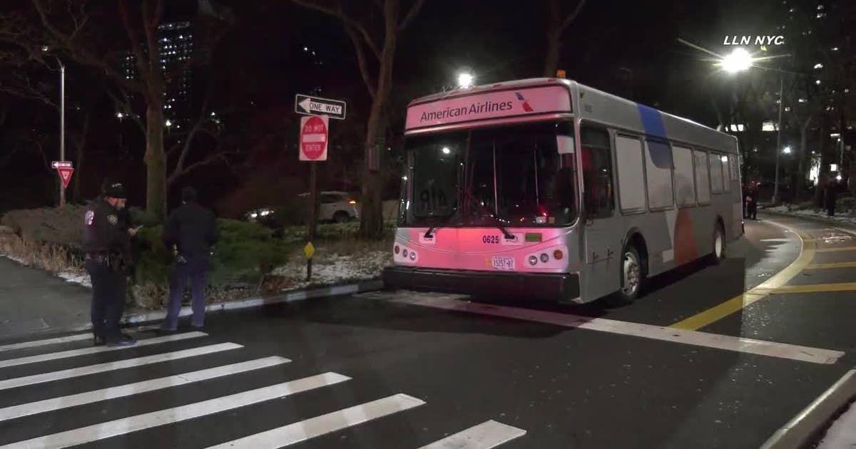American Airlines shuttle bus stolen from JFK Airport, driven across NYC | FOX 5 New York