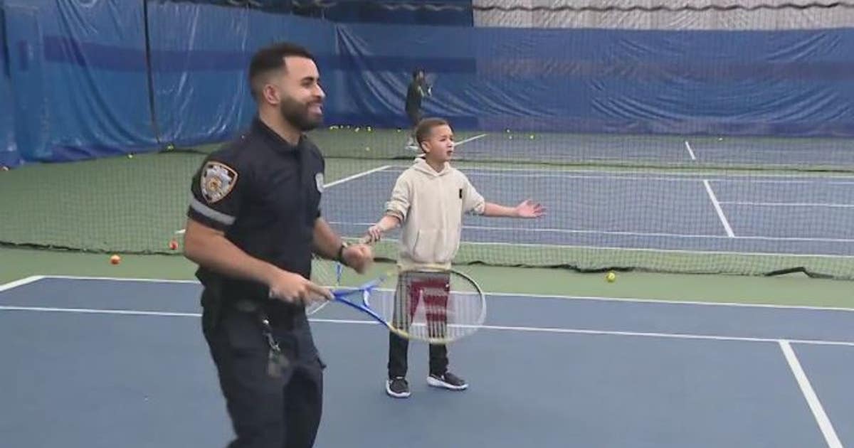 'Tennis brings us all together': Police, youth connect through sport ...