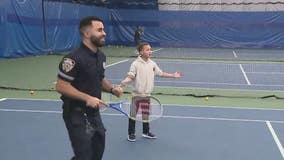 'Tennis brings us all together': Police, youth connect through sport