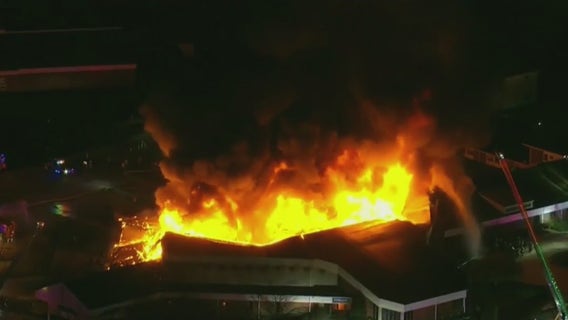 Enormous fire destroys church in New Jersey