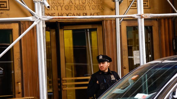 Law enforcement prepares for possible crowds ahead of Trump surrender