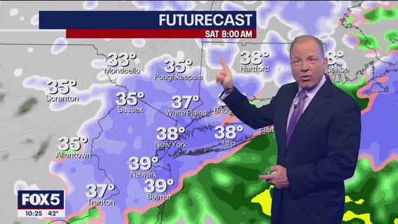 Powerful nor'easter with I-95 travel impacts to follow weekend snow in Northeast
