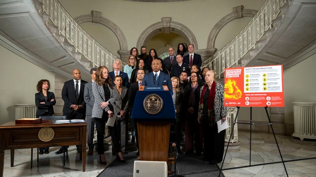 Mayor Adams launches plan to combat e-bike battery fires