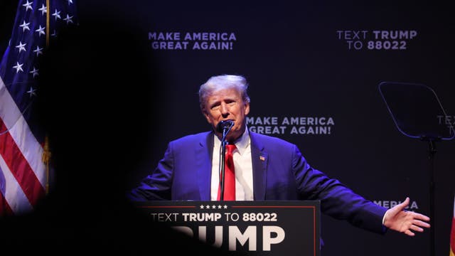 Trump's support builds after claiming he'll be arrested this week