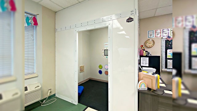 Pilot program begins for bulletproof shelter inside Alabama classroom