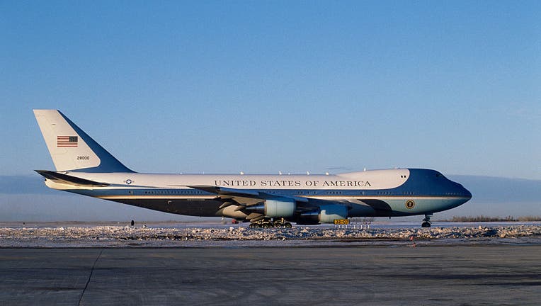 Air Force One on Ottawa Tarmac