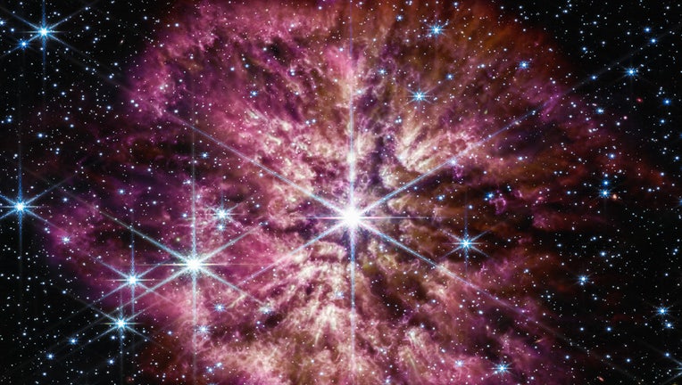 WR 124 by Webb Telescope