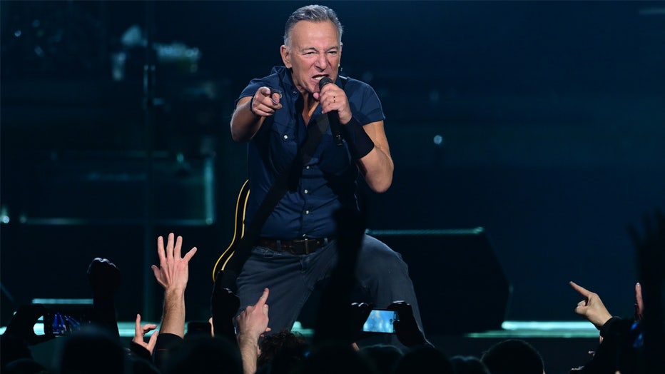 ST. PAUL, MINNESOTA -- MARCH 5: Bruce Springsteen performs with the E Street Band in concert at the Xcel Energy Center in St. Paul, Minn. on Sunday, March 5, 2023. (John Autey / MediaNews Group / St. Paul Pioneer Press via Getty Images)