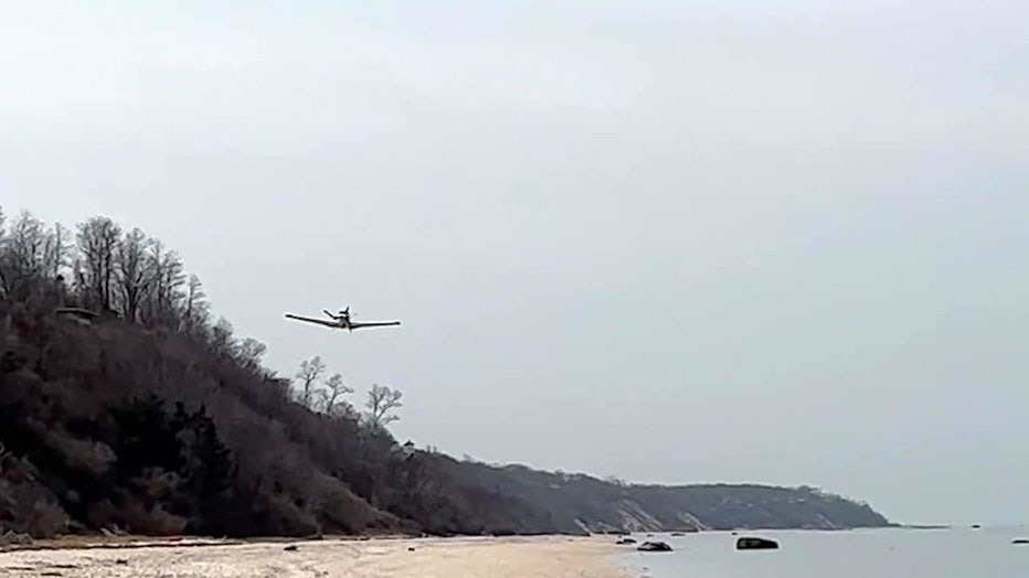 Dramatic video reveals aircraft crash-landing on Lengthy Island seaside