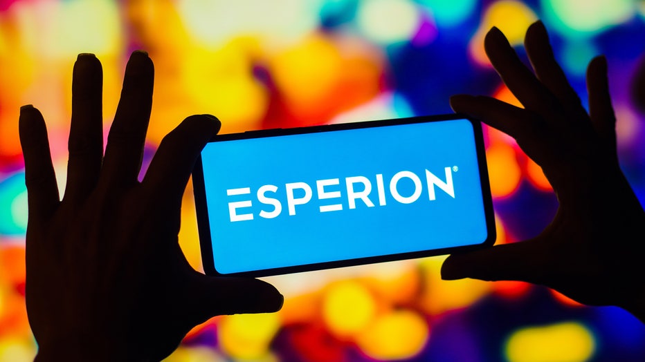 In this photo illustration, the Esperion Therapeutics logo