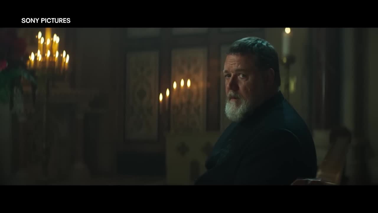 Actor Russell Crowe talks 'The Pope's Exorcist' ahead of premiere