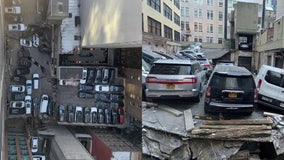 NYC parking garage demolition begins after deadly collapse