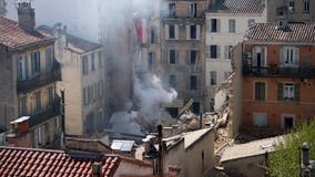 Several missing after fiery building collapse in France