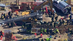 2 construction workers killed in trench at JFK Airport, officials say