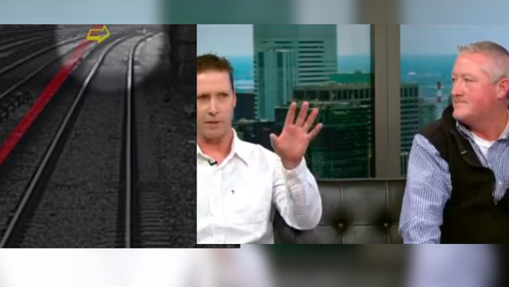 "The timing couldn't have been more perfect": MTA workers describe saving child from train tracks