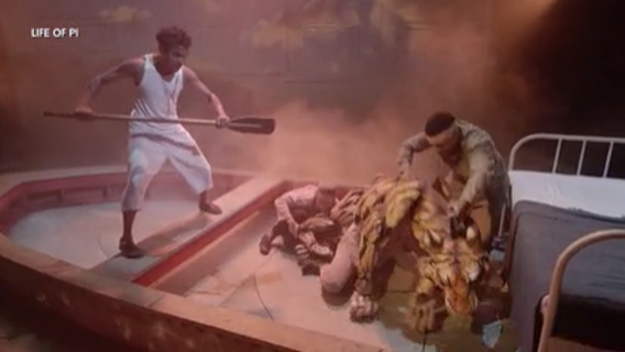 'Life of Pi' Broadway star talks about the show's theme of survival