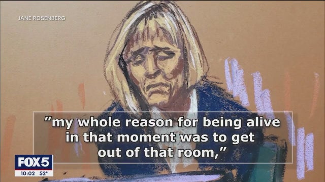 'I'm here because Donald Trump raped me,' writer testifies