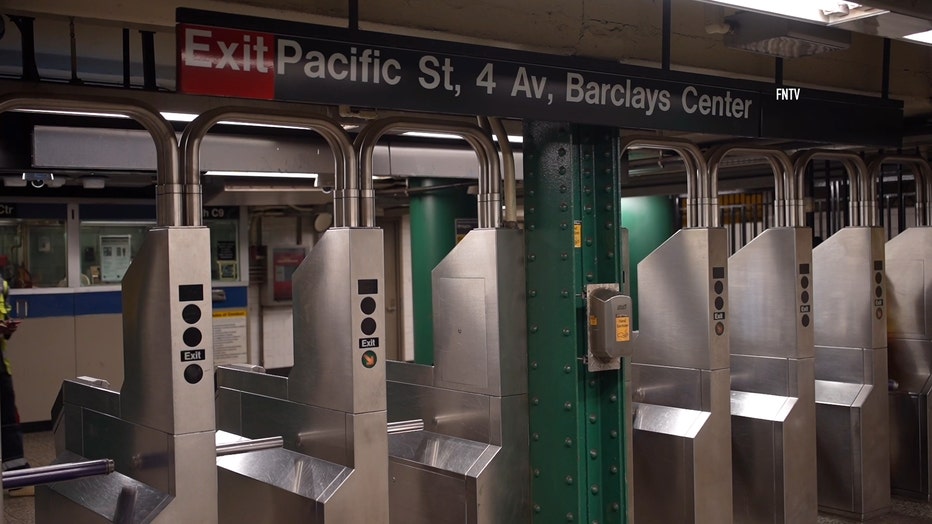 Police responded to the 911 call of a male stabbed on a northbound D train as it entered the 4th Avenue and Pacific Street station. 