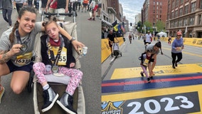 ‘Proud of my sweet girl’: Special education teacher runs Pittsburgh half marathon with student
