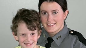 'I like that you arrest bad guys': Trooper's son gives adorable Mother's Day interview