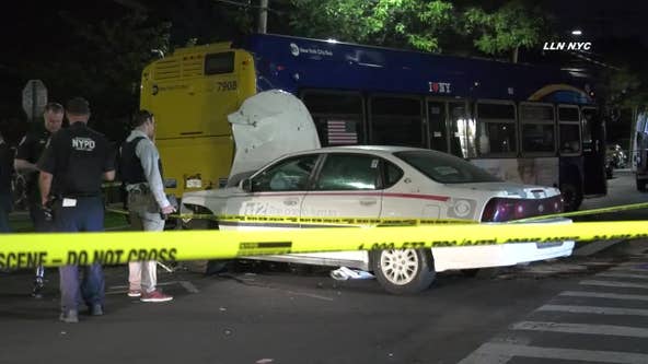 15 injured in East New York crash involving MTA bus, 6 vehicles