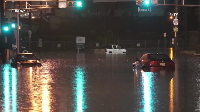 NYC weather: Heavy rain causes flooding, commuter chaos across NY, NJ