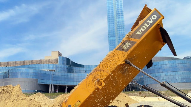 Named after the ocean, Atlantic City casino can't live without a beach, so it's rebuilding one