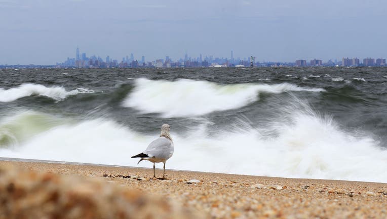 View of New York City From Sandy Hook, New Jersey