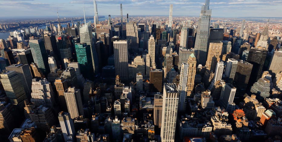 New York City is sinking due to its million-plus buildings, study says