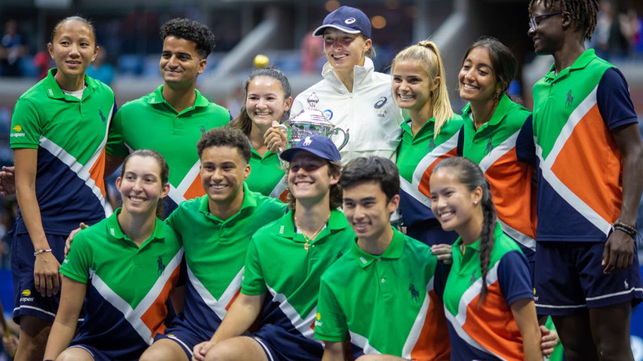 Us open hotsell ball boy outfit