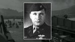 He was the first American to storm the beaches of Normandy on D-Day