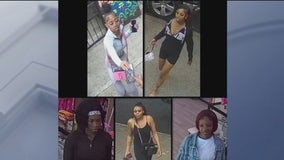 5 women sought in NYC assault, robbery spree