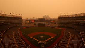New York Yankees postponed game due to wildfire smoke