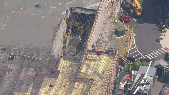 New Haven partial building collapse injures 8 construction workers