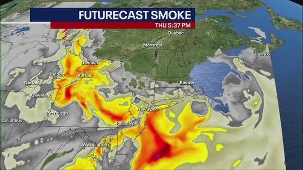NYC air quality: Will the Canada wildfire smoke impact your weekend?