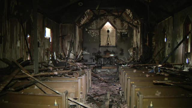 Juneteenth plans ruined: Fire engulfs 150-year-old church in Central Islip