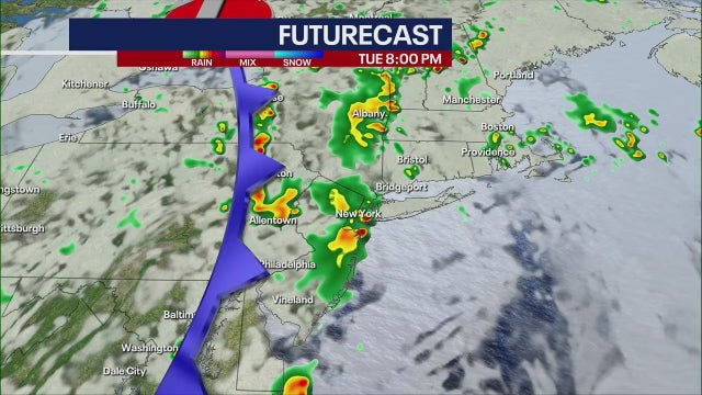 NYC weather: Torrential downpours, severe storms possible again Tuesday