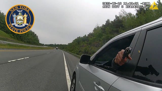 New York trooper shot on upstate highway; suspect found dead