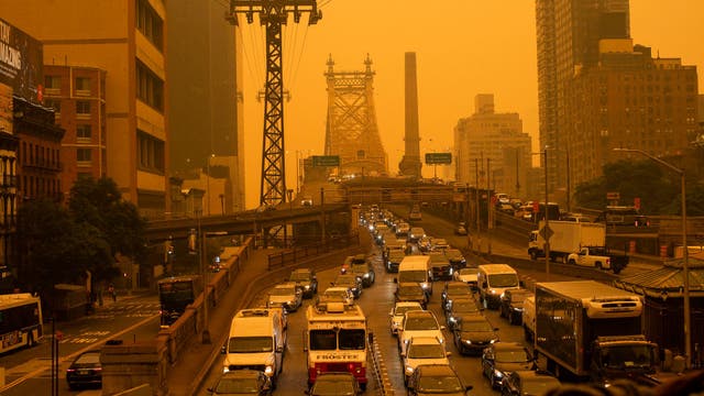 NYC air quality today: Will Canadian wildfire smoke reach the East Coast?