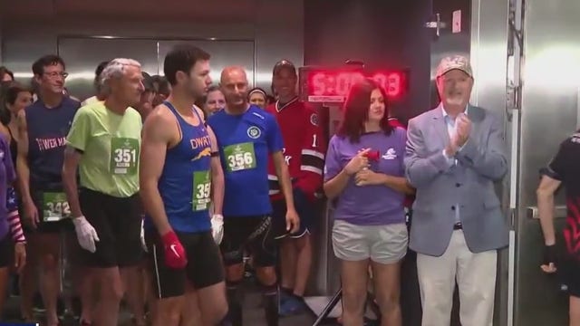 Hundreds participate in annual Tunnel to Towers Climb