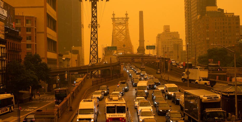 NYC air quality today: Will Canadian wildfire smoke reach the East Coast?