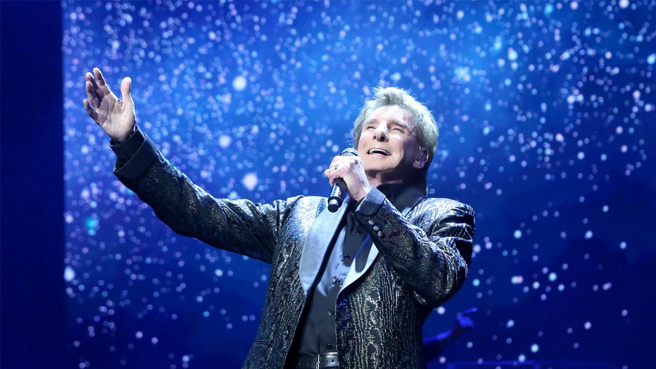 NEW YORK, NEW YORK - MAY 31: Barry Manilow performs during "Barry Manilow Live at Radio City Music Hall" at Radio City Music Hall on May 31, 2023 in New York City. Barry Manilow returns to Radio City Music Hall for the first time since 2012. (Photo by Bruce Glikas/Getty Images)