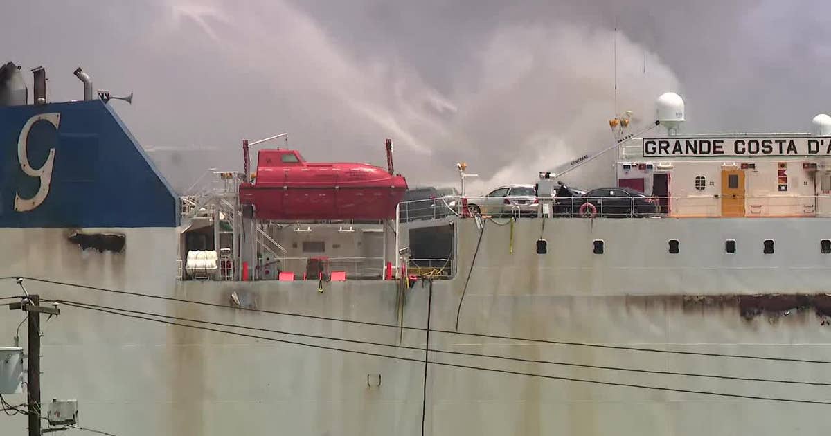 Newark cargo ship fire: Investigators searching for answers | FOX 5 New ...